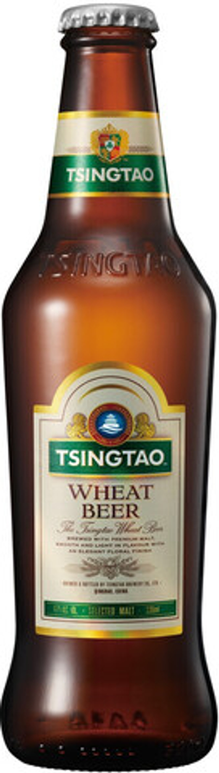 Пиво Циндао Пшеничное / Tsingtao Wheat 0.33 - стекло