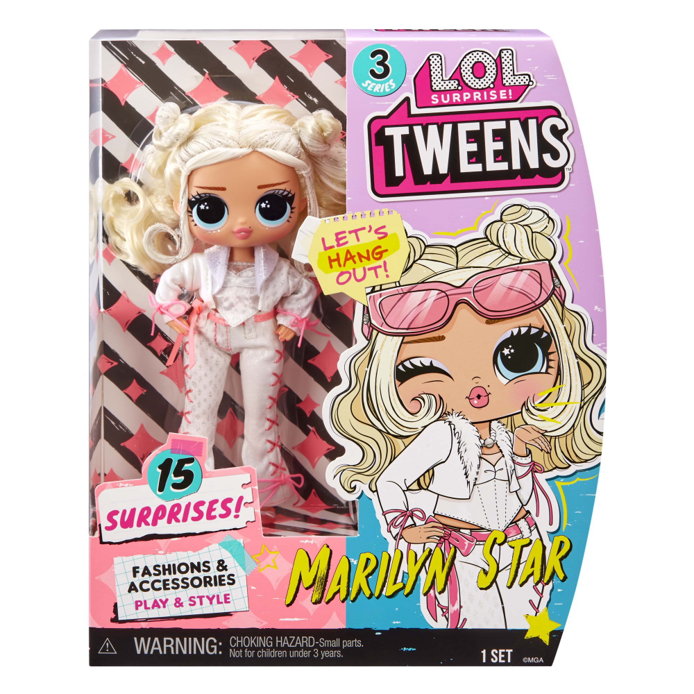 Кукла L.O.L. Surprise Tweens 3 серия - Marilyn Star (2023)