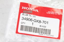 34906-GK8-701. BULB, TAILLIGHT (12V 10/5W)