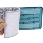 Швабра с отжимом «Мастер» в комплекте две насадки