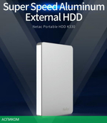 Внешний накопитель Netac K330 2TB Silver (NT05K330N-002T-30SL)