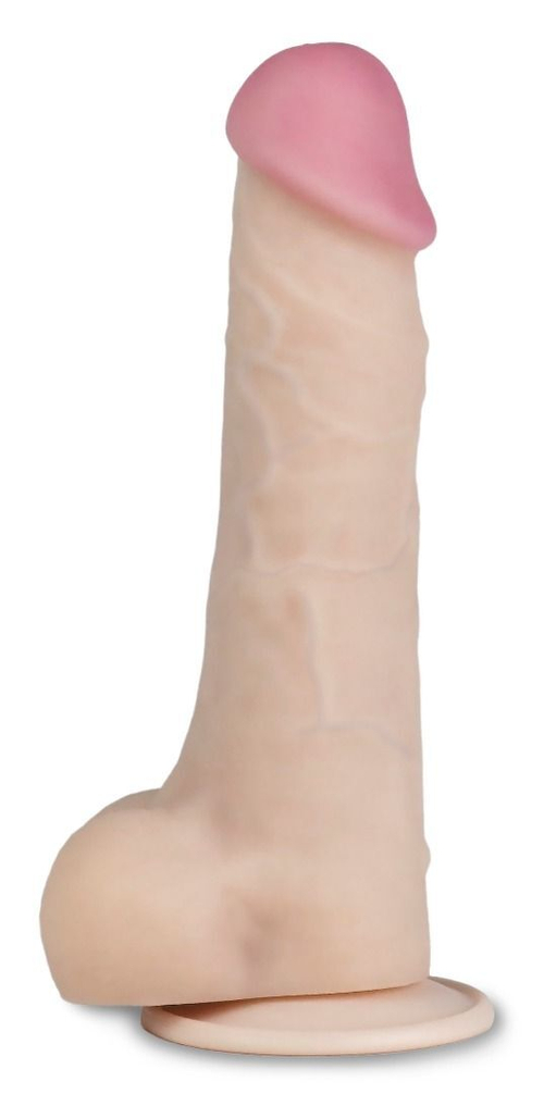 Вибратор-реалистик LOVETOY – неоскин, присоска, 21,5 см