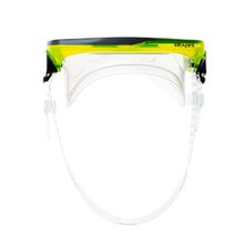 Маска для плавания SALVAS Geo Sr Mask CA175S1GYSTH, размер взрослый, желтая