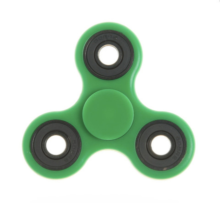 В наличии! Игрушка-антистресс спиннер FIDGET SPINNER зелёный