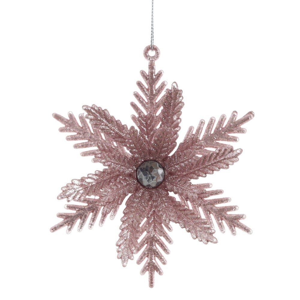 GAEM Изделие декоративное подвесное "Снежинка", L12 W4 H12 см, 4в.