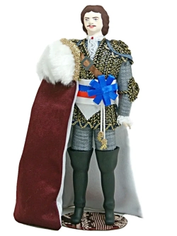 Кукла коллекционная Пётр I в парадном облачении