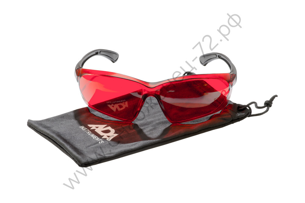 Очки лазерные для усиления видимости красного лазерного луча ADA VISOR RED Laser Glasses