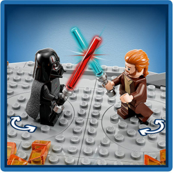 Конструктор LEGO Star Wars (Оби-Ван Кеноби против Дарта Вейдера) 75334