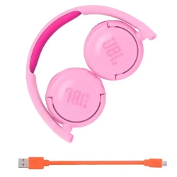 Накладные детские наушники JBL JR300 Kids Pink