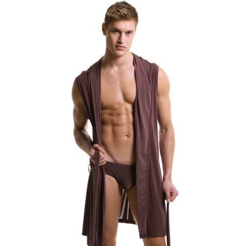 Мужские слипы домашние коричневые N2N Bodywear Brown