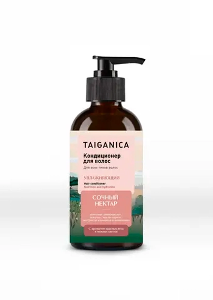 Кондиционер для волос "Сочный нектар", ТМ ТАЙГАНИКА
