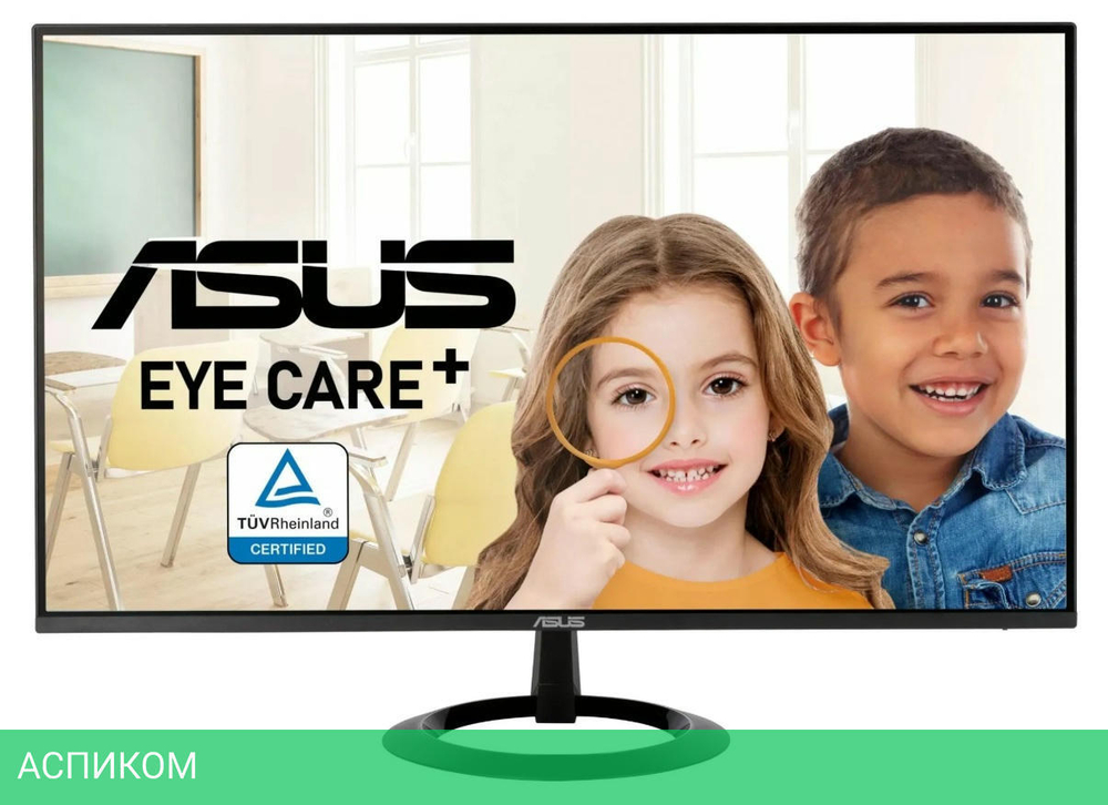 Монитор Asus VZ24EHF черный (90LM07C0-B01470)