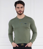 Свитер Aeronautica Militare - зеленый(MA1424L494)