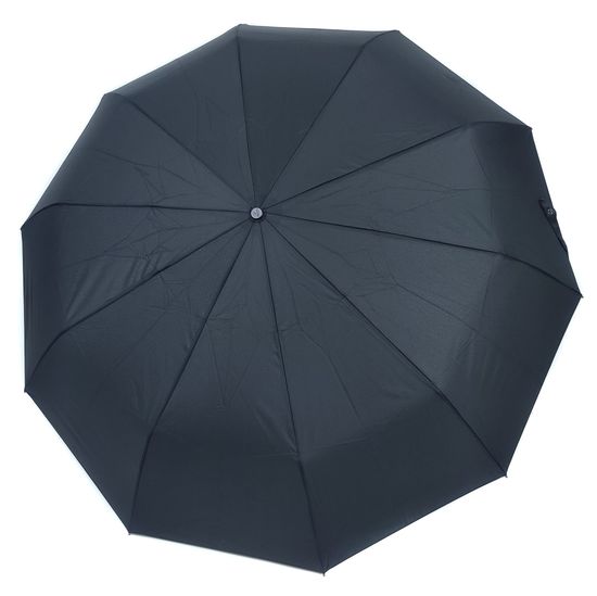 Мужской зонт Три Слона Черный Полный автомат 6100