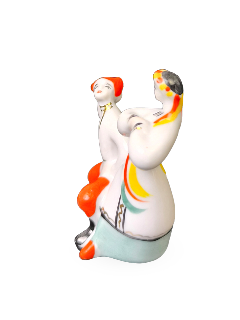 Статуэтка (миниатюра) "Танец с красноармейцем (Гопачок)"