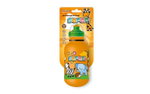 Фляга TRIX Safari детская, 500 мл, защитная крышка, LDPE, оранжевая (50)