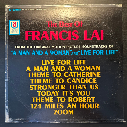 Francis Lai - The Best Of Francis Lai (США 1968г.)