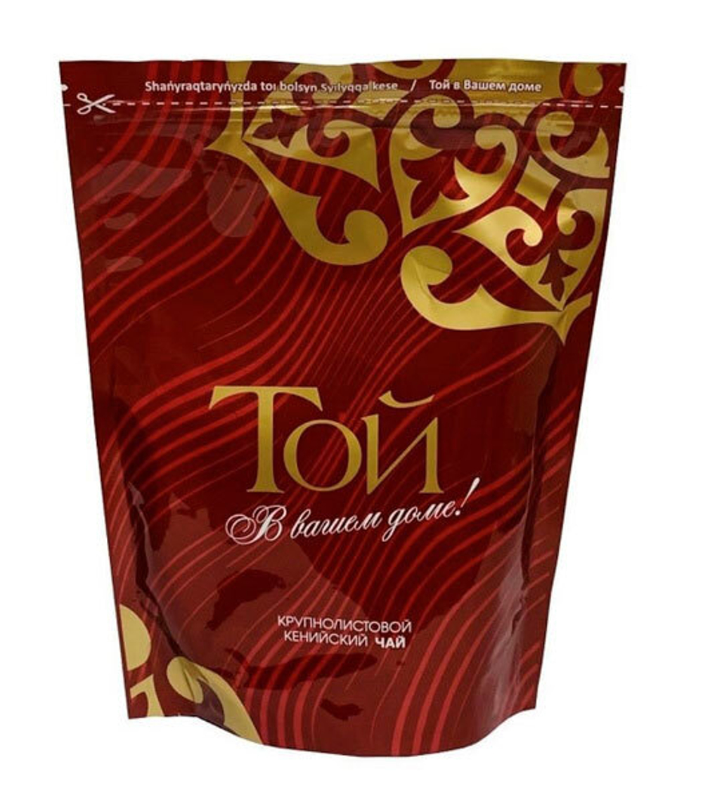 Той круп.Кения с пиалой (красный) Zip пакет 200гр