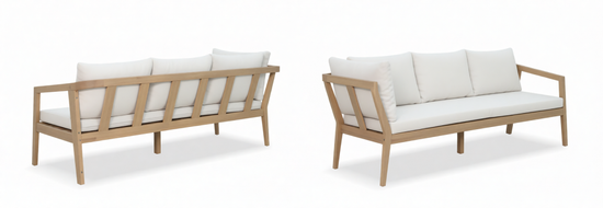 Комплект деревянной мебели Nara цвет песочный/бежевый