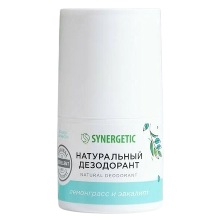 Дезодорант-антиперспирант Synergetic Лемограсс и эвкалипт 50 мл
