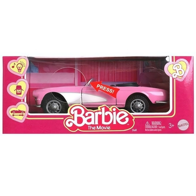 Модель ин. мет. "Кабриолет barbie" 12см, свет/звук 2302C0091-R (Технопарк)