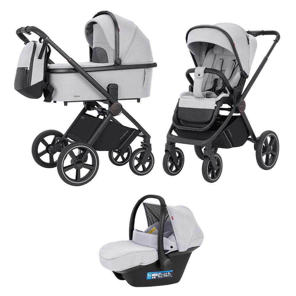Коляска 3 в 1 Carrello Ultimo CRL-6519 Arctic Grey