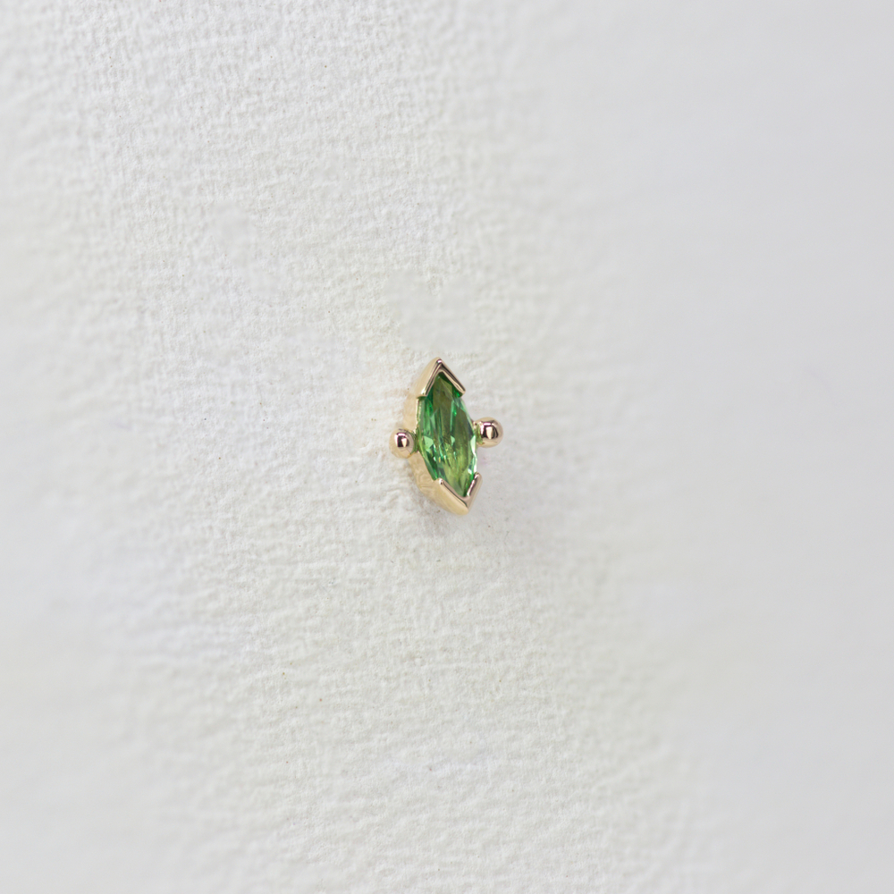 Pylon tops with Precious gem