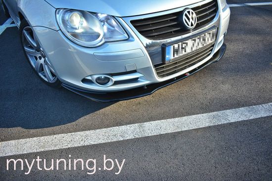 Сплиттер бампера переднего для VOLKSWAGEN Eos (05-10)