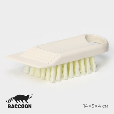 Универсальная щётка Raccoon Breeze со скребком - 14 см. (Цвет: не задано)