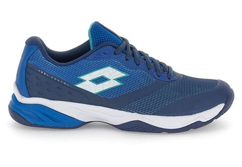 Мужские кроссовки теннисные Lotto Mirage 400 ALR - ocean blue/all white/mykonos blue