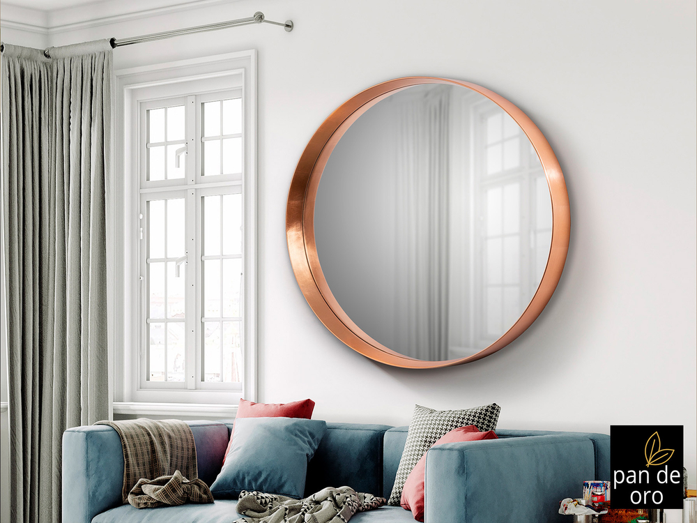 Mia Декоративное зеркало розовое золото