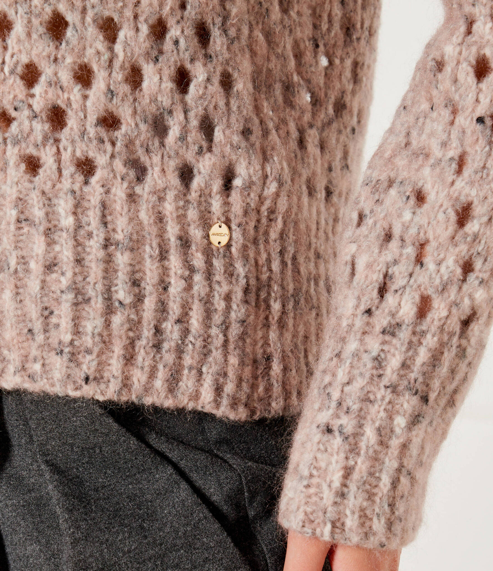 Шерстяной гольф Marc Cain - пудро-розовый(XC 41.40 M49)