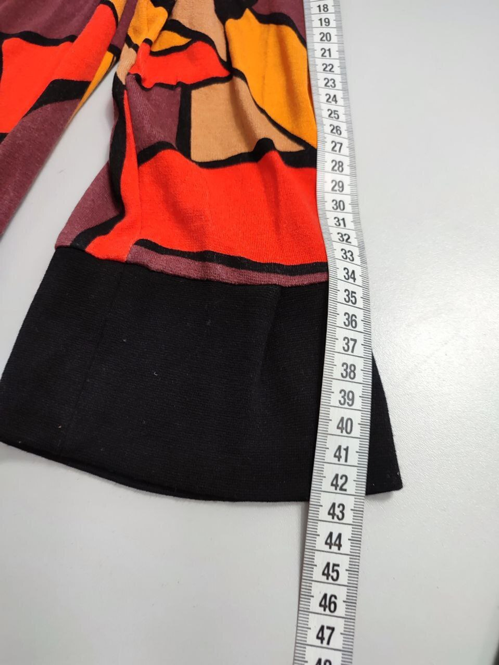 Платье с принтом 48 размер