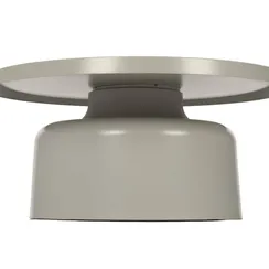 Кофейный стол Tuba Ø75х38 см, бежевый