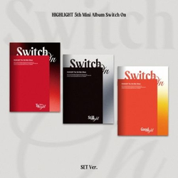 Альбом HIGHLIGHT - SWITCH ON 5th Mini Album 3 Version SET