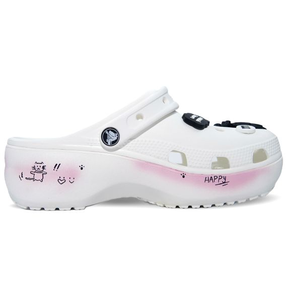 Crocs Classic Platform Clog 'Bright Pink'