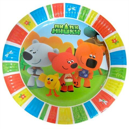 РАСПРОДАЖА Тарелки МИ МИ МИШКИ 18см.