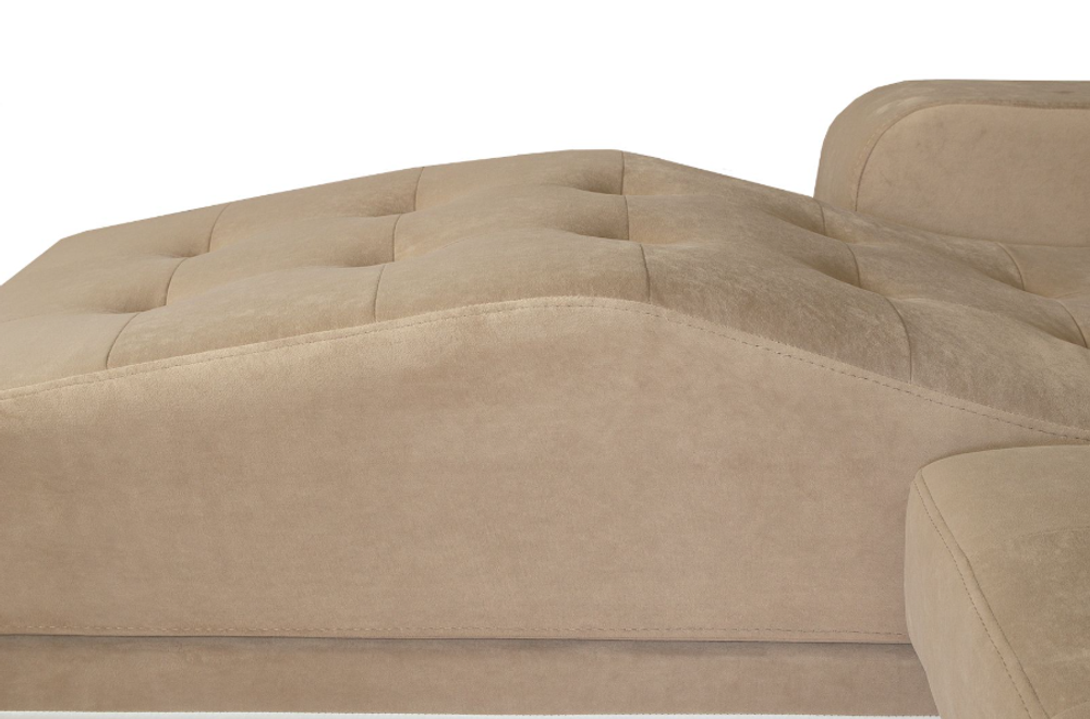 диван с оттоманкой Аурис с подсветкой