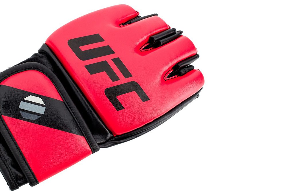 UFC Перчатки MMA для грэпплинга 5 унций красные L/XL