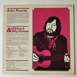 Винтажная виниловая пластинка LP John Pearse Akkord and Rhythmus Gitarrenschule Mit John Pearse (Fur Anfanger) (Germany 1974)