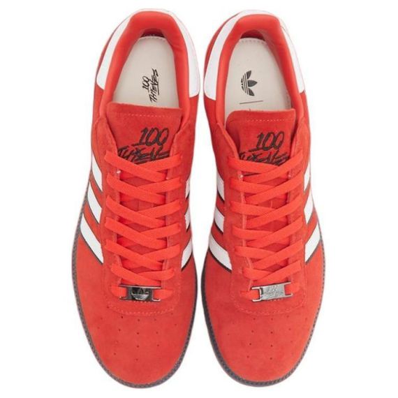 Кроссовки adidas originals 100 THIEVES для скейтборда Низкие Красные мужские