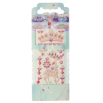 Наклейки-стразы Alingar, акриловые, "Прекрасный олень", пакет с европодвесом