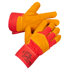 Перчатки Восточные тигры G130 утепленные спилковые