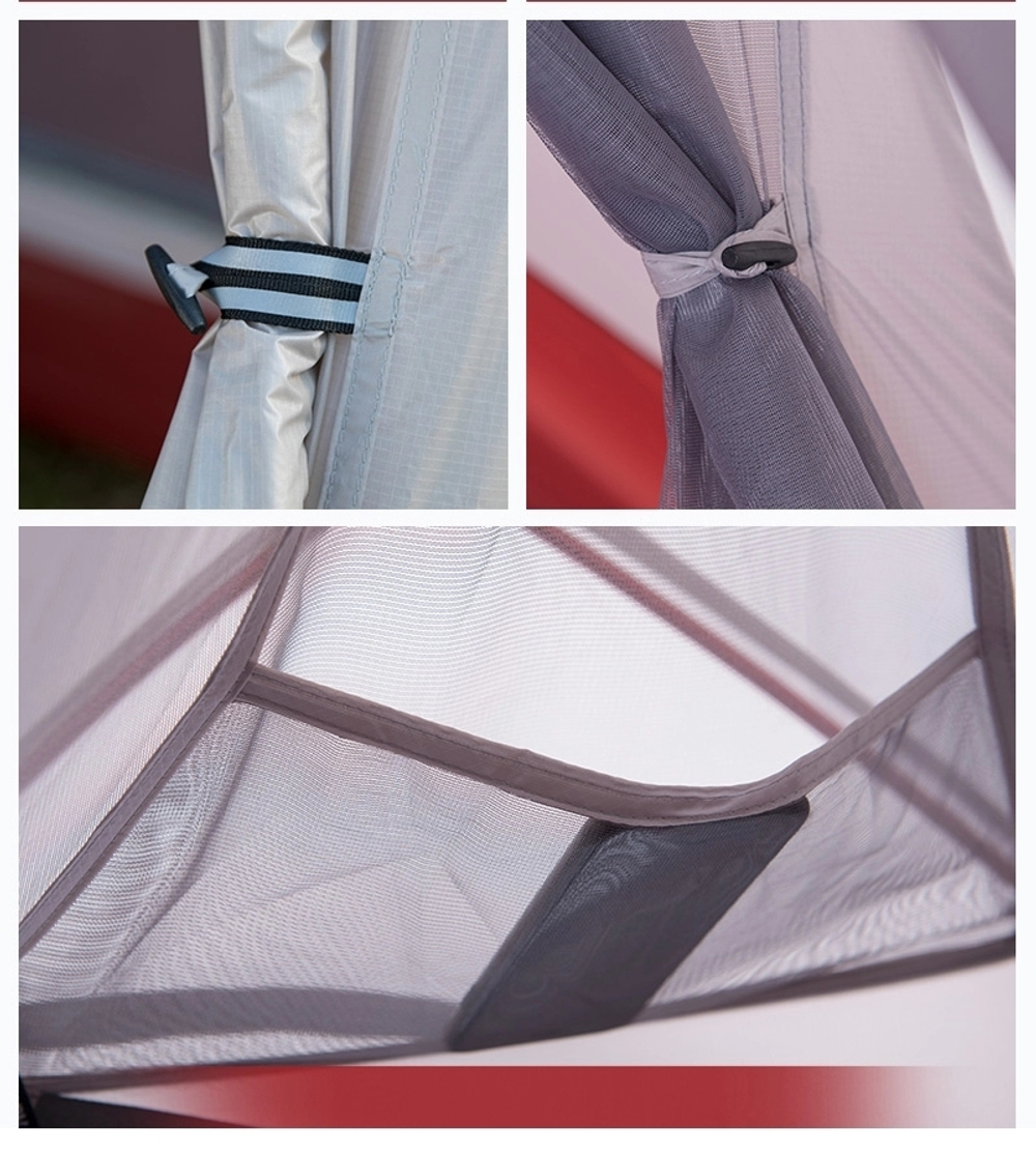 Палатка Naturehike Cloud Up 3-местная, алюминиевый каркас, сверхлегкая