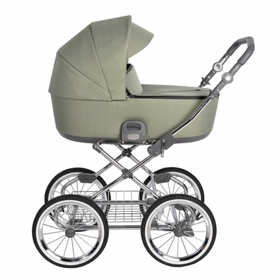 Коляска-люлька Roan Bass Next Classic (Зеленый) Misty Mood