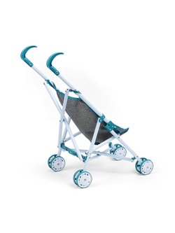 Коляска для кукол трость, прогулочная, цвет серый (H1015)