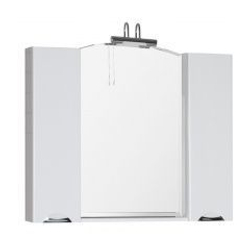 Зеркало-шкаф Aquanet Асти 105 белый