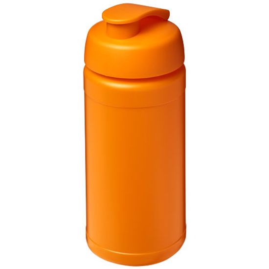 Спортивная бутылка Baseline® Plus объемом 500 мл с откидывающейся крышкой