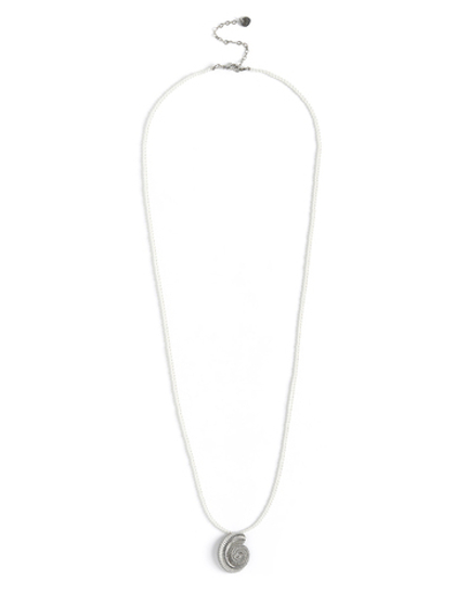 Колье "Elegant shell" Silver