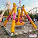 Аттракцион тарелка «Космический переворот», 5 мест, 6,6×5,8×4,5 м